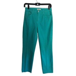 L'agence Jeans Women's Size 25 Spearmint Saada High Rise Crop Slim